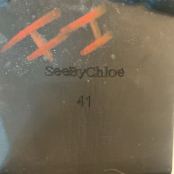 See By Chloe-Shearling boots-size 41(size 10-11) - Picture 14 of 15